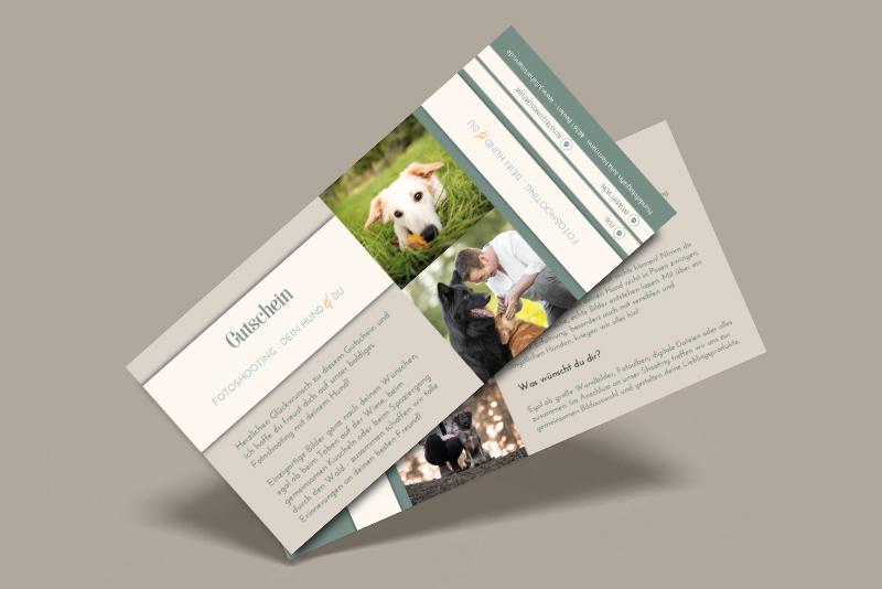 Mockup Gutschein web